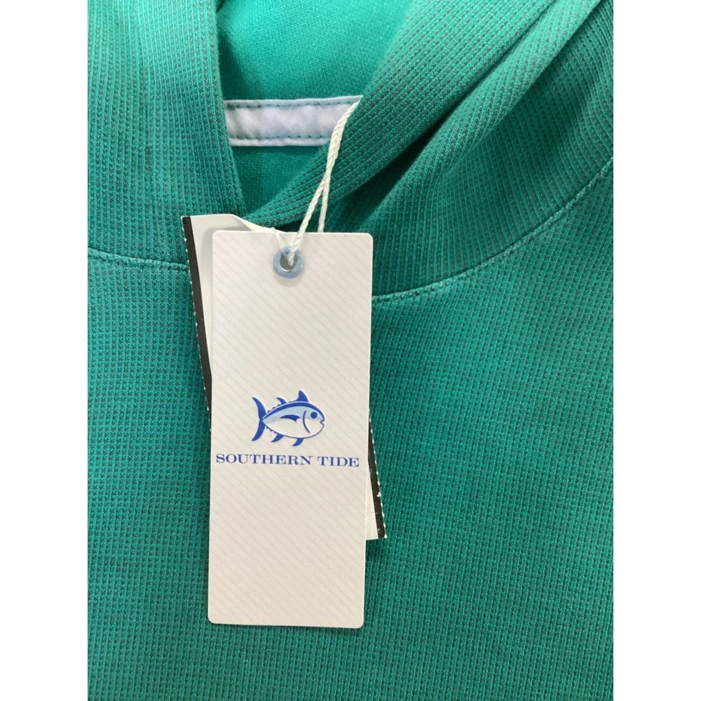 Southern Tide Kids Spruce Shade Pearl Cove Pullover Hoodie Size Small NWT